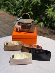 กระเป๋าใส่รองเท้า e Kelly Mini/25/30/35 ป้องกันน้ำ ผ้าไหมนิลป่า ไนลอน กระเป๋าใส่เครื่องสำอางแบบสี่เห