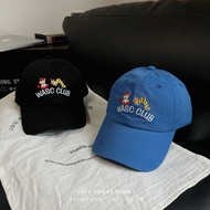 Chi's Korean Version Street Wear Bad Apple Caterpillar Embroidered Baseball Cap Men Women Casual Let