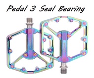 Pedal Basikal Meroca 3 Seal Bearing Pedal MTB Pedal Bicycle Paddle MTB Paddle Basikal MTB Cycling Al