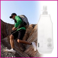 Foldable Water Bottle 17oz/500ml TPU Soft Water Bottle Flask Lightweight Outdoor Recreation Accessor