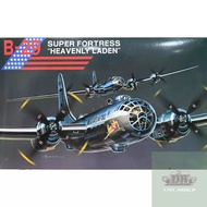 Fujimi 1/144 B-29 Super Fortress Heavenly Laden Bomber Model World War Fighter Aircraft Assembled
