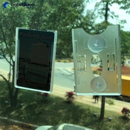 NOBELJIAOO Car Card Holder Parking Ticket Clip Auto Card Sleeve Bill Mount Fastener Suction Cup styl