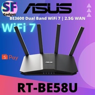 ASUS WiFi 7 Router RT-BE58U Dual Band BE3600 2.5G WAN 2.0GHz Quad Core CPU AiProtection Pro