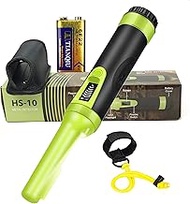 Fully Waterproof LCD Display Pinpointing Gold Metal Detector with LED Flashlight,360 Degree Searchin