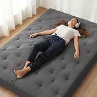 ZonLi Japanese Floor Futon Mattress Full Size 54"x 75",100% Cotton Cover 6'' Thicken Tatami Mattress