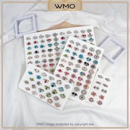 Baby Brooch No Batu /Multi Random Design 100pcs/50pcsPin Tudung Shawl Bawal Brooch Diamond Hijab Fas