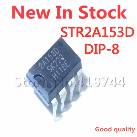 5PCS/LOT 100% Quality STR2A153D 2A153D DIP-8 power management chip In Stock New Original
