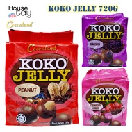 Koko Jelly 720g Peanut / Raisin / Gummy Strawberry