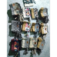 Jogja motif canvas mixed burlap wallet. Jogja style pouch wallet