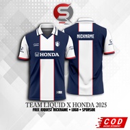 HONDA Team Liquid X Jersey Team Liquid ID Team Liquid PH Latest Game T-Shirt 2025