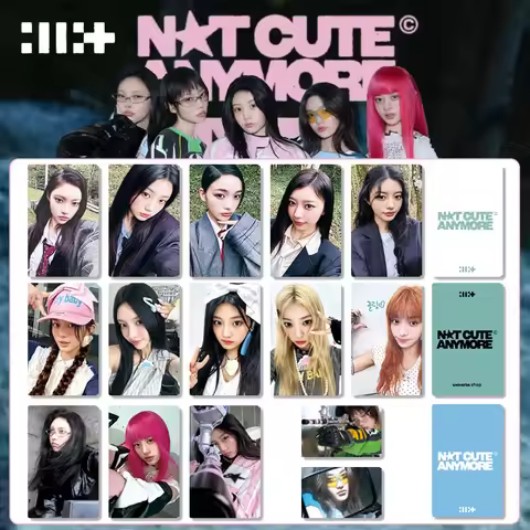 5pcs/set ILLIT New Album NOT CUTE ANYMORE Postcards Lomo Cards Gift Collectible Cards WONHEE MOKA MI