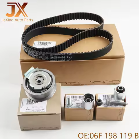 06F198119A B Timing Belt Kit Water Pump Chain Tensioner For TT A6 Eos Jetta Leon 06F121011 06D109119