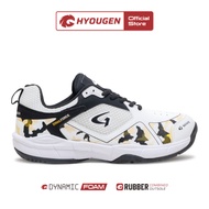 HYOUGEN Enma Force White Black Badminton Shoes Size 39-44