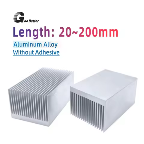 Aluminum Heat Sink Radiator Heatsink for IC LED Cooling, Electronic Cooler, Chipset heat dissipation