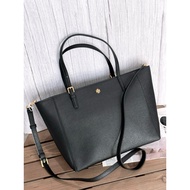 TORY BURCH EMERSON TOTE CROSSBODY BLACK 100% AUTHENTIC READY STOCK MALAYSIA