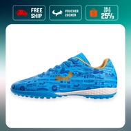 Zocker Winner Energy Green Soccer Shoes - Real Kicks - Stable Form - Good Grip (Free Zocker Socks)