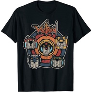 Voltron Defender Of The Universe Retro Lion Circle Gildan Cotton T Shirts For Youth Hot Sale