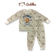 Cuddles Toddler Long Sleeves Pyjamas Suit PJW518