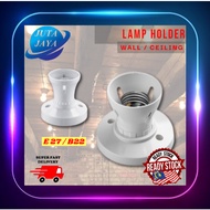 E27 Batten ES Wall Ceiling Lamp Holder / Socket Light Bulb Holder