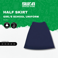 SWAN Premium Skirt Biru Tua School Uniform