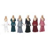 Baju Kurung Modern Design baru A shape Suit Set Wards Plus Size(S to 5xl)