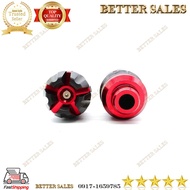 RED ALUMINUM MOTORCYCLE SLIDERS