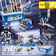 9686 Teaching Aids Set (Non-Programmable Remote Control) Compatible with Lego Programmable Robot Ele