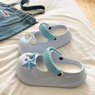 crocs woman crocs Song Xiaoke Mary Jane Sandals - Soft Sole with Hole Design for Women, Ideal for Be