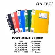 ;; Clear Holder / Display Book / Document Keeper V-tec vt dk nc B5 20