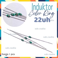 Inductor Axial 22 uH Inductor Color Ring 22 uH 1/ 6 watt 22 uh 22 uH best quality