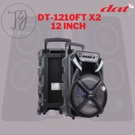 Speaker Portable DAT DT-1201FT X2 12 inch / Speaker DAT 12 inch 