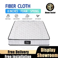 8inch Spring Mattress(Free Delivery&Install)Type JOY SLEEP Mattress/bedframe type6626