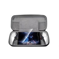 Sony PlayStation Portal 收納袋+保護膜#PS5 手持遊戲機，防震，防撞黑色手提包#Sony PlayStation Portal便攜包