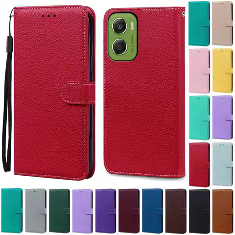 For Motorola G06 Case Flip Leather Wallet Cover For Motorola Moto G06 Case Book Cover Capa MotoG06 M