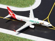 Gemini Jets 1:400 Qantas 澳洲航空 Boeing 737-800 VH-VXG "Bring It On Rugby" 合金飛機模型 Diecast Airplane Model