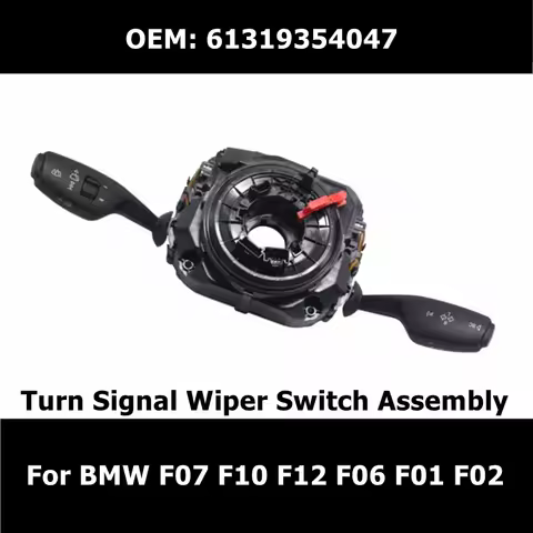 61319354047 61319354048 Turn Signal Wiper Switch Assembly for BMW 528i 535i 550i 650i 640i 740i 750i