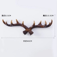 Resin Antler Decorative Wall Hanging Coat And Hat Hook Creative Clothing Store Entrance Wall Decorat
