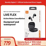 SG Ready Stock JBL LIVE FLEXNew Semi-in-Ear True Wireless Active Noise Reduction Bluetooth Headset for Apple