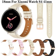 18mm Women Watch Strap For Xiaomi Watch S4 41mm Watchband Band Mi watch S4 41MM Bracelet