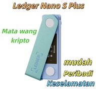 Ledger Nano S Plus Ledger Nano S Plus Cold Wallet Selamat Sokong Kripto Penghantaran Rawak