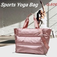 CLEOES Gym Bag, Zipper Large Capacity Yoga Mat Bag, Storage Bags Feather Down Cotton Waterproof Yoga Mat Storage Bags Travel