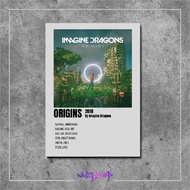 Wooden Decoration Poster Cover Music Album Origins Imagine Dragons notsleep walldecor