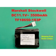 (Ready Stock) Marshall Stockwell Battery/ TF18650-2200-1S3PA/ DC11.1V 3500mAh/