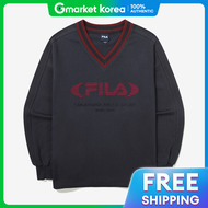 FILA | เสอยดโอเวอรไซส คอว แขนยาว รน FS2POG3151F ยหอ IDO สำหรบผหญง