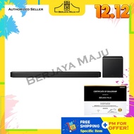 Samsung 5.1.2ch Dolby Atmos Sound Bar Home Theater With Wireless Subwoofer Speaker HW-Q800F/XM (Blac