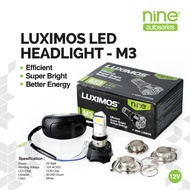 LUXIMOS 23W H6 H4 3-Sided Headlight for Underbone Motorcycles Super Bright Mio PNP M3BEAT - NINE AUT