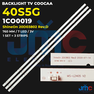 BACKLIGHT TV COOCAA 40 Inch 40S5G MS-L2405 V2