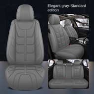 Perdana Axia Bezza Myvi Vivo Kancil V6 Vios 2011-2018 Hilux Inspira Half Leather Car Seat Cover 5-seater Universal Car Seat Cover All Seasons Waterproof And Breathable T74v 6
