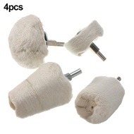 【DAISYG HOT】4PCS Pad Drill Polishing Buffing Mop Wheel Kit for Polisher Aluminum Stainless