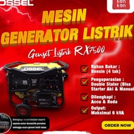 Genset Listrik 5000 Watt Ossel Generator Listrik 5000 Watt Genset